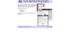 Desktop Screenshot of kadesign.net
