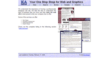 Tablet Screenshot of kadesign.net